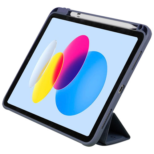LOGiiX Origami+ Case for iPad Air 11" (M2/M3)/Air 10.9" (5th/4th Gen) - Midnight Blue