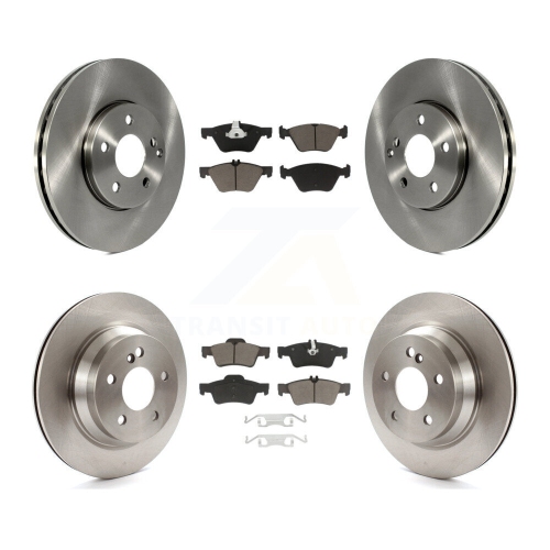 CMX  Front Rear Brake Rotor Ceramic Pad Kit for 04-05 Mercedes-Benz E320 Awd With Vented K8C-100884