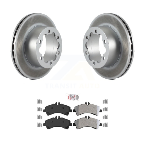 Kit de plaquettes semi métalliques pour disques de frein arrière pour