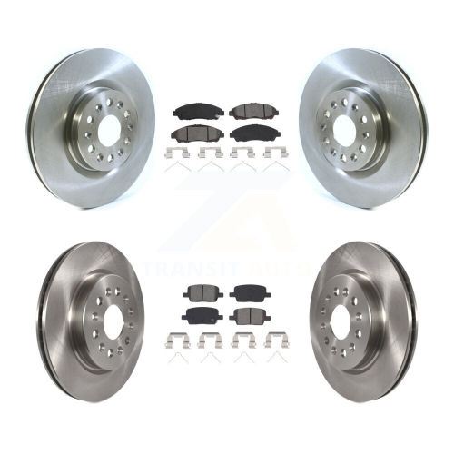 Disques de frein avant arrière et plaquettes semi-métalliques pour Cadillac XT5 Buick Enclave XT6 K8S-102957