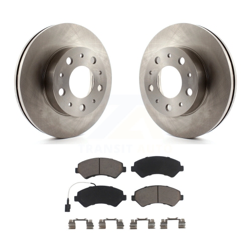 CMX  Front Disc Brake Rotors And Ceramic Pads Kit for Ram Promaster 2500 3500 1500 K8C-100215