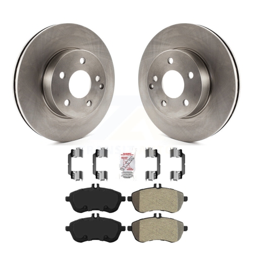 Disques de frein avant et plaquettes semi-métalliques pour Mercedes-Benz C300 C250 C230 K8&nbsp;A-104745