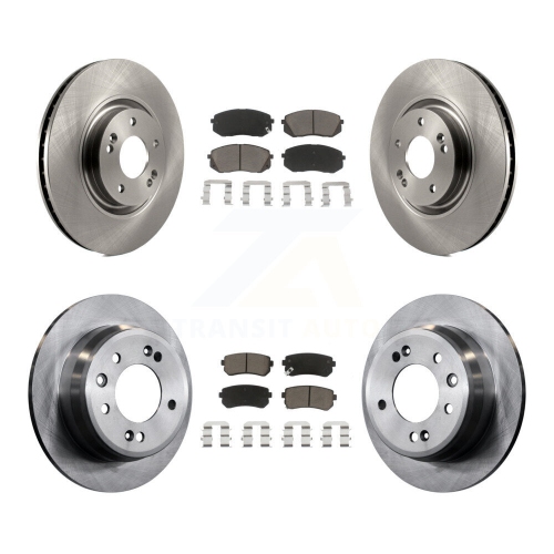 Disques de frein à disque arrière avant et plaquettes en céramique pour Hyundai Tucson K8C-101345