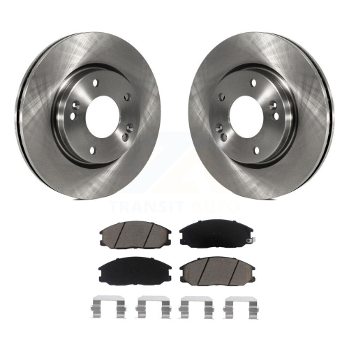 CMX  Front Brake Rotors & Ceramic Pad Kit for Hyundai Santa Fe With 276MM Diameter Rotor K8C-100209