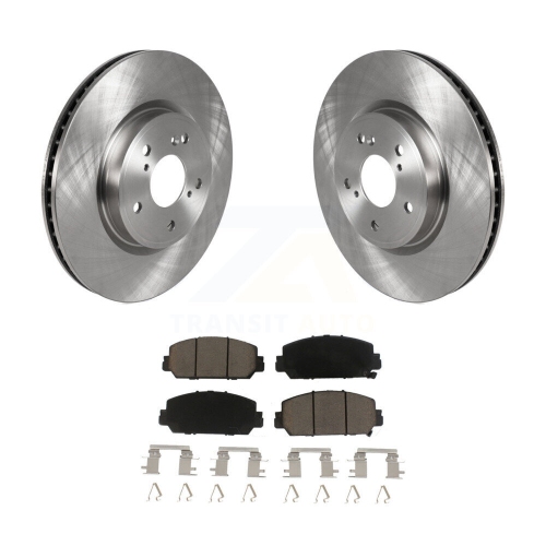 Front Disc Brake Rotors And Ceramic Pads Kit For Honda CR-V HR-V K8C-100696