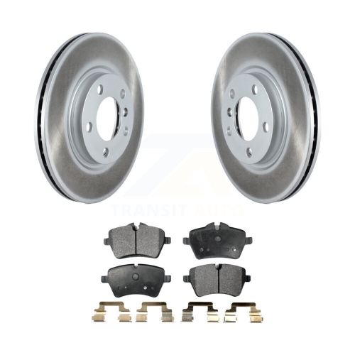 Image 1 de 10.. Disques de frein à disque et plaquettes en céramique recouverts à l'avant pour Mini Cooper Countryman Paceman KGT-102449