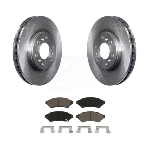 Image 1 de 10.. Disques de frein avant et plaquettes en céramique pour Pontiac Montana Chevrolet Uplander Buick Terraza K8C-100082
