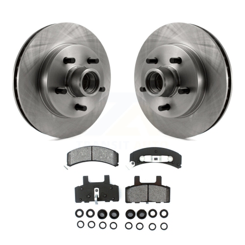 Image 1 de 10.. Disques de frein avant semi-métalliques pour C1500 Chevrolet GMC Tahoe Yukon Express 1500 K8S-100682