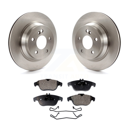 Image 1 de 10.. Ensemble de disques de frein arrière et plaquettes en céramique pour Mercedes-Benz GLK350 GLK250 E350 K8T-101909