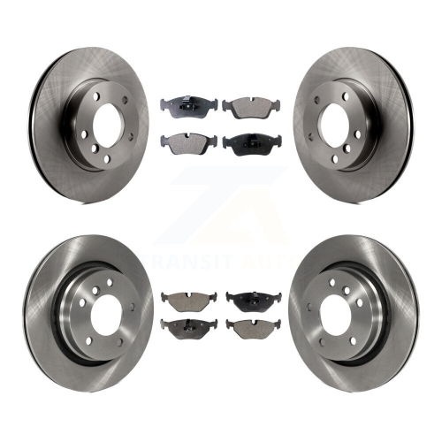 Image 1 de 10.. Disques de frein avant arrière, plaquettes en céramique pour BMW 328i 328is avec rotor 294&nbsp;mm diamètre K8T-101149