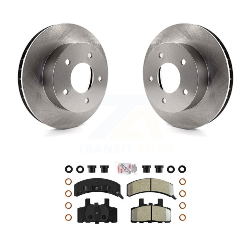 Image 1 de 10.. Ensemble de plaquettes semi-métalliques de frein à disque avant pour Chevrolet Astro GMC Safari 1990-2002 à TI K8&nbsp;A-104427