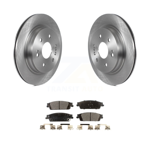 Image 1 de 10.. Ensemble de plaquettes semi-métalliques de frein arrière pour Chevrolet Silverado 1500 LD GMC Sierra Limited K8F-103426