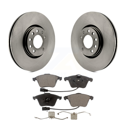Image 1 of 10.. Front Brake Rotor And Semi-Metallic Pad Kit For Saab 9-3X With 314mm Diameter K8F-102831