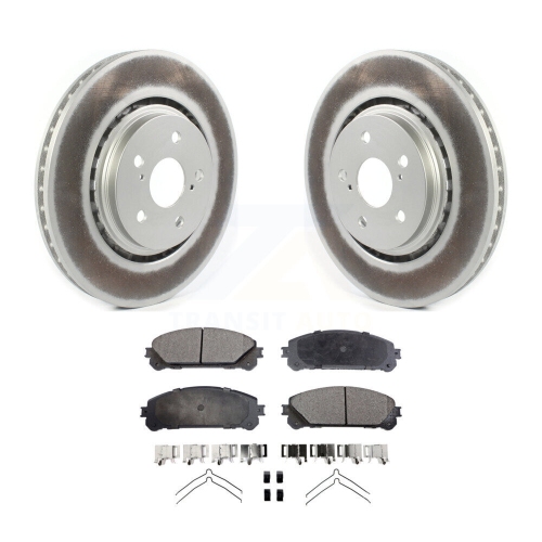 Image 1 de 10.. Ensemble de plaquettes semi-métalliques pour rotor de frein enduit avant pour Lexus RX350 Toyota Camry 450&nbsp;h NNBy 350&nbsp;h KGF-101917