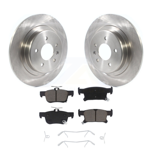 Image 1 de 10.. Plaquettes de frein arrière en céramique pour Envision Buick 16-18 avec rotor de diamètre 315&nbsp;mm K8C-101697