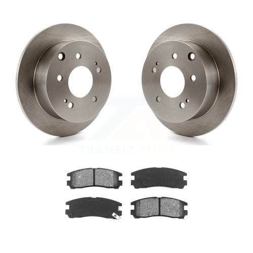 Rear Disc Brake Rotors And Semi-Metallic Pads Kit For Mitsubishi Eclipse Galant K8S-101799