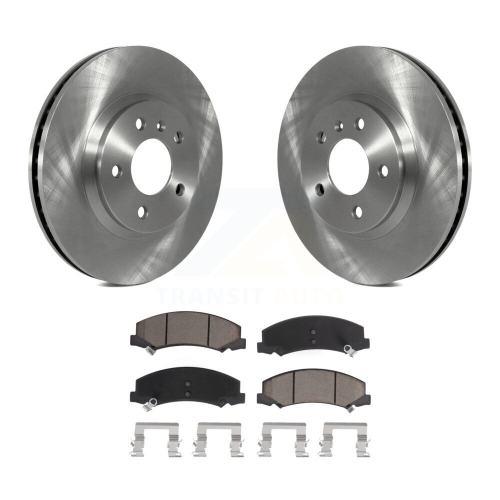 Image 1 of 10.. Front Brake Rotors Ceramic Pad Kit For Chevrolet Impala Buick Lucerne Monte Carlo Limited K8C-100306