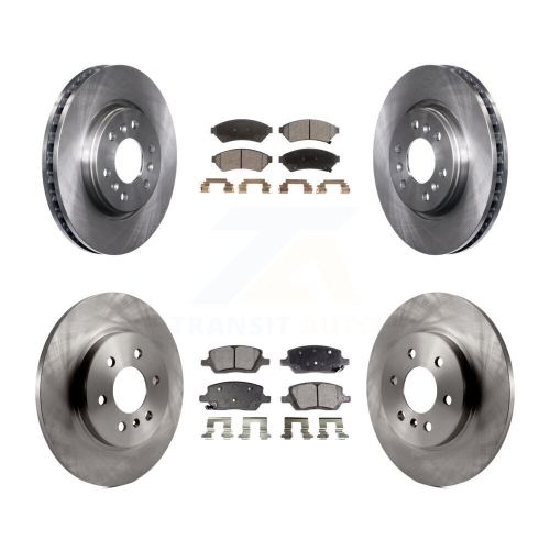Image 1 of 10.. Front Rear Brake Rotor Ceramic Pad Kit For Pontiac Montana Chevrolet Uplander Buick Relay K8T-100828