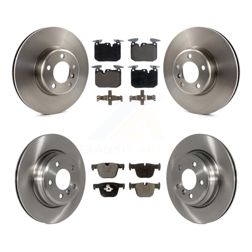 Image 1 of 10.. Front Rear Disc Brake Rotors & Ceramic Pad Kit For BMW 435i xDrive 340i Gran Coupe 440i 3 K8T-101615