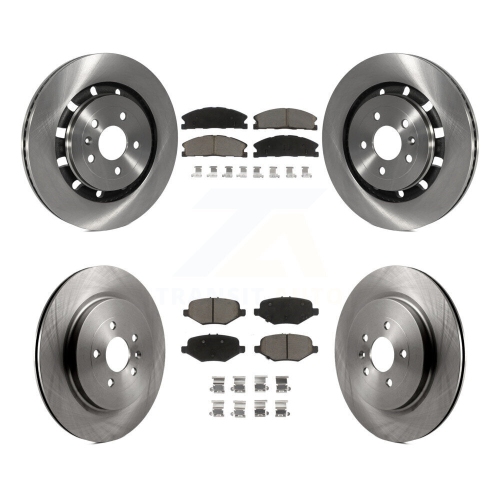 Image 1 de 10.. Ensemble disque de frein avant arrière et plaquettes en céramique pour Ford Explorer Flex Taurus Police Interceptor K8C-101300