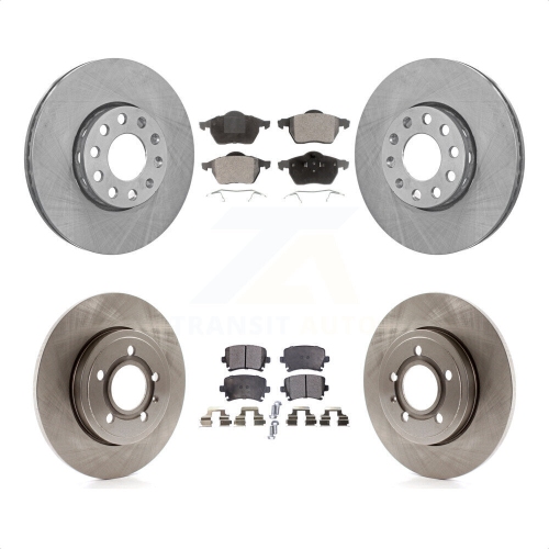 Image 1 de 2.. Kit de plaquettes en céramique pour disque de frein arrière avant pour Audi A4 Quattro avec 288&nbsp;mm diamètre K8T-101109
