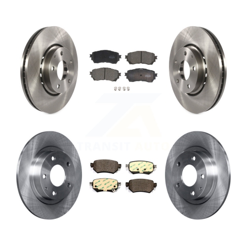 Image 1 of 10.. Front Rear Disc Brake Rotor And Ceramic Pad Kit For 2019-2021 Mazda 6 Naturally Aspirated K8T-103430
