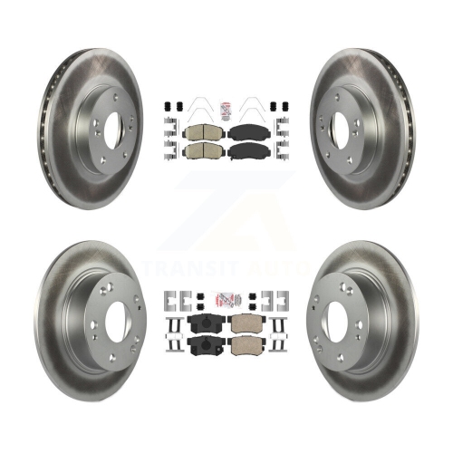 Image 1 de 10.. Plaquettes en céramique à l'avant et disques de frein enduits pour Honda Accord KGA-101933