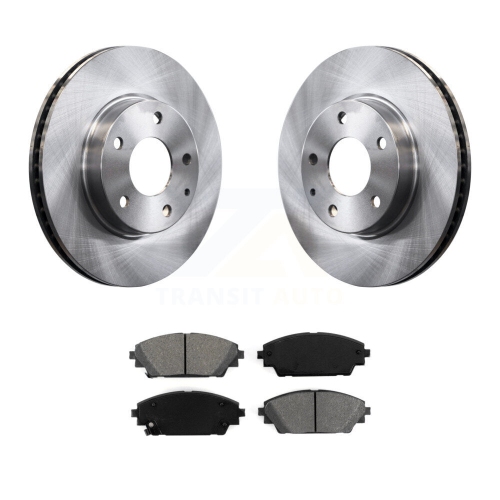 Image 1 of 10.. Front Disc Brake Rotors And Semi-Metallic Pads Kit For Mazda 3 CX-3 Sport K8S-100654