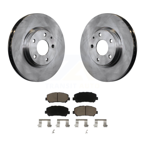 Image 1 de 10.. Disques de frein avant et plaquettes en céramique pour Mazda CX-5 K8C-100369 2013-2015