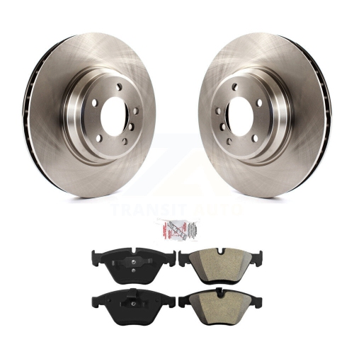 Image 1 of 10.. Front Disc Brake Rotors And Semi-Metallic Pad Kit For BMW 335i xDrive X1 335xi 335is 335d K8A-104378
