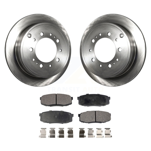 Image 1 de 10.. Plaquettes de frein arrière en céramique pour Toyota Tundra Sequoia Lexus LX570 Land Cruiser K8T-101988