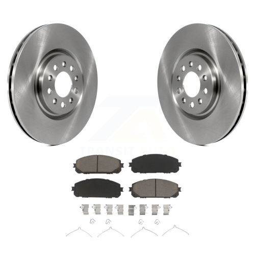 Image 1 de 10.. Kit de plaquettes en céramique pour disques de frein avant pour Jeep Cherokee 14-23 avec étrier à deux pistons K8C-100217