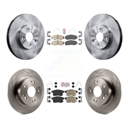 Image 1 de 10.. Plaquettes de frein avant arrière en céramique et disques de frein pour Honda Accord Acura TSX K-8&nbsp;A-102634