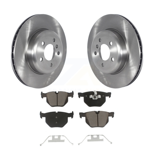 Image 1 of 10.. Rear Disc Brake Rotors And Ceramic Pads Kit For 2013 BMW 335i Convertible/Coupe K8C-103016