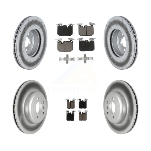 Image 1 de 10.. Jeu de plaquettes en céramique pour disque de frein arrière avant pour BMW 330i xDrive 435i 340i Gran Coupé 440i KGC-102353