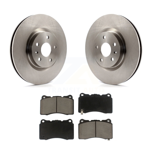 Image 1 de 10.. Disques de frein avant et plaquettes en céramique pour Cadillac XTS Regal K8C-100336 de Buick