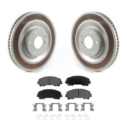 Image 1 de 10.. Disques de frein à disque et plaquettes en céramique recouverts à l'avant pour INFINITI QX50 QX55 KGC-102267