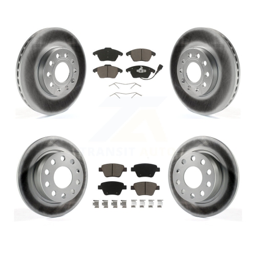 Image 1 de 10.. Disques de frein à disque et plaquettes en céramique à revêtement arrière pour Volkswagen Beetle 2,5&nbsp;L KGC-100618 2013