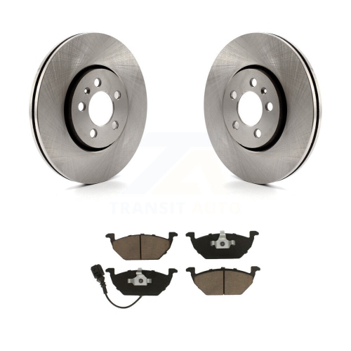CMX  Front Brake Rotor And Ceramic Pad Kit for Volkswagen Golf With 288MM Diameter K8C-100076