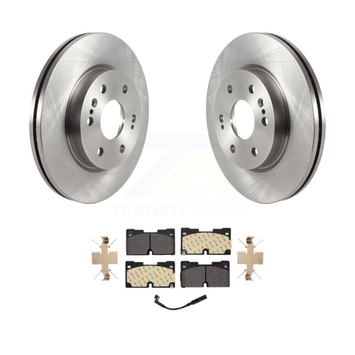 TRANSIT AUTO  Front Brake Rotors Semi-Metallic Pad Kit for Gmc Chevrolet Silverado 1500 Sierra Yukon Xl K8F-103055