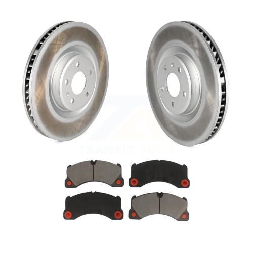 Front Coat Brake Rotor Ceramic Pad Kit For Porsche Macan Without Composite Brakes KGC-101402