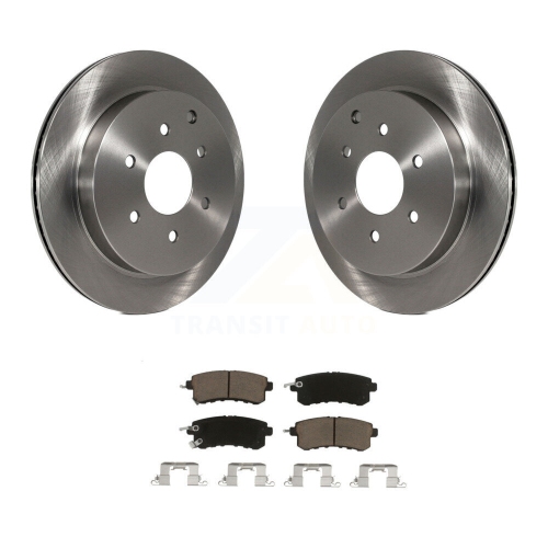 Rear Disc Brake Rotors And Ceramic Pads Kit For INFINITI QX80 Nissan Armada QX56 K8C-101879