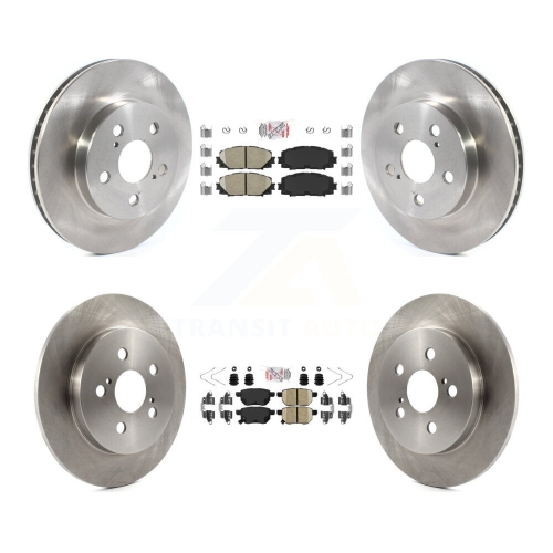 Ensemble de plaquettes en céramique et disques de frein à disque avant arrière pour Toyota Corolla Prius Prime 8&nbsp;A-103580