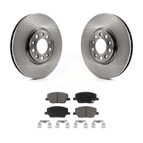 Front Disc Brake Rotors And Ceramic Pads Kit For Jeep Renegade Compass Fiat  500X K8C-100199