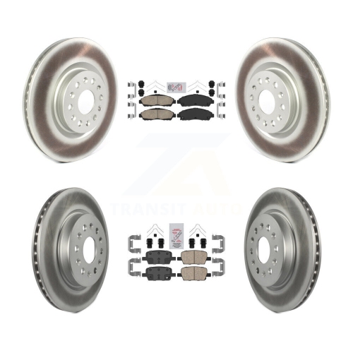 Plaquette en céramique avant arrière et ensemble de disque de frein à revêtement pour Cadillac XT5 Buick Enclave XT6 KGA-101609