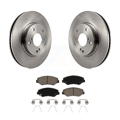 CMX  Front Disc Brake Rotors And Ceramic Pads Kit for Honda Civic K8C-100372