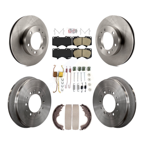 Detroit Axle Front Drilled & Slotted Brake Rotors For Buick LaCrosse Regal & Chevy Malibu
