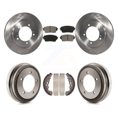 Disques de frein à disque arrière avant, plaquettes semi-métalliques et tambour pour Suzuki Grand Vitara K8S-103385