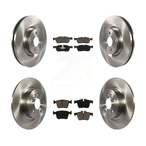 Front Rear Disc Brake Rotors And Ceramic Pads Kit For Land Rover Range Evoque K8C-100827