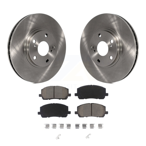 CMX  Front Disc Brake Rotors And Ceramic Pads Kit for Toyota Highlander K8C-100272